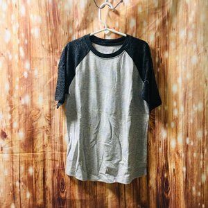 Wonder Nation Grey & Black Tee